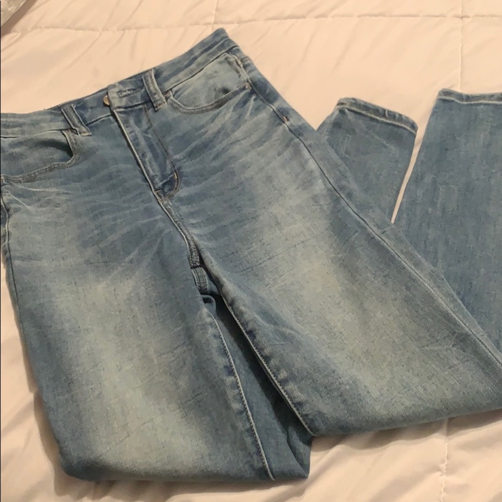 High rise jeans